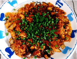 しいたけとチーズのカリカリ焼き