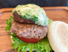 しいたけネギチーズバーガー